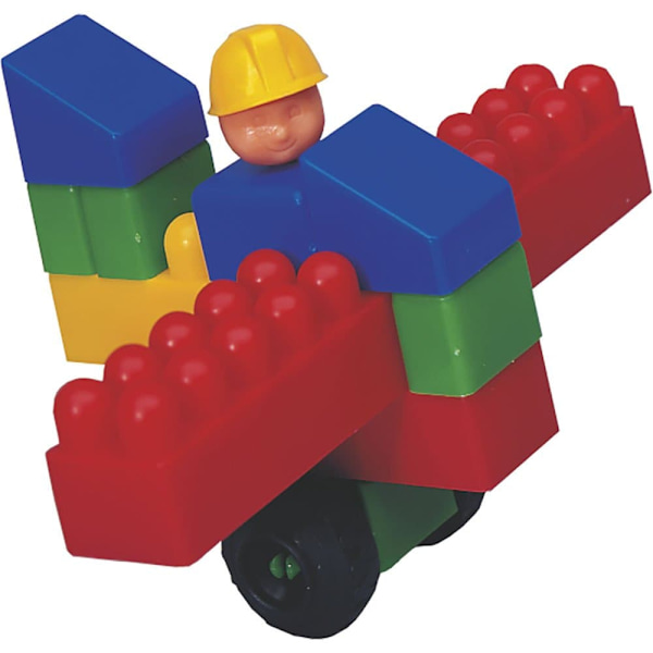 Miniland Byggspel Blocks 304 Enheter Flerfärgad