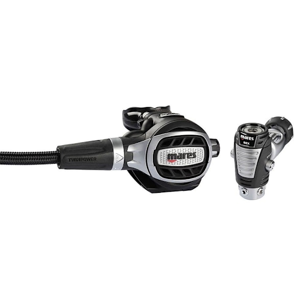 Mares Regulator Sæt Ultra Adj 82x Int Sort,Søvfarvet