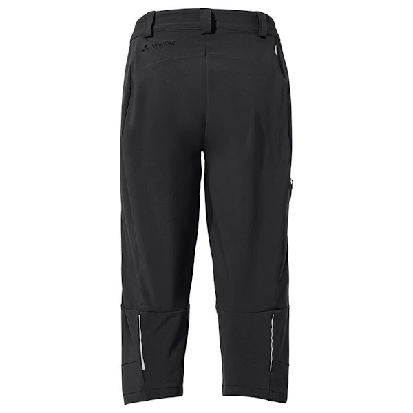 Vaude Bike Yaras 3/4 Cykelshorts Uden Seler Sort 36 Kvinde