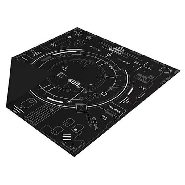Genesis Golvmatta Tellur 400 Svart