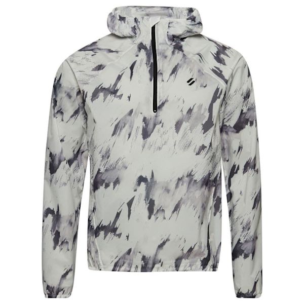 Superdry Run Lw Waterproof Shell Grå XL Mand