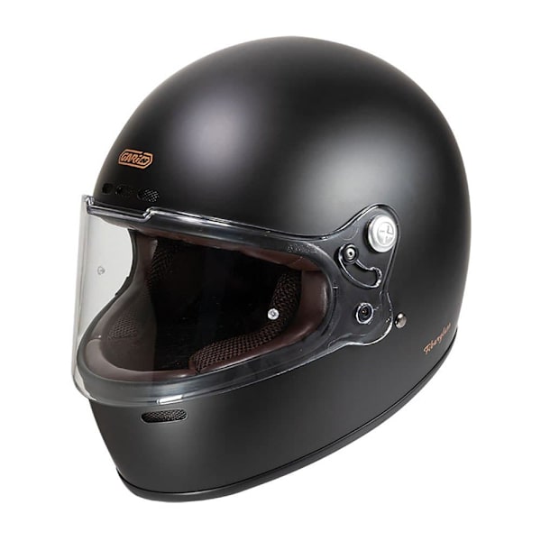 Garibaldi G07x Fiberglass Fullface-hjelm Sort XL