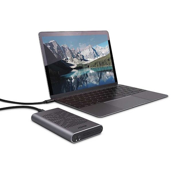 Lindy Hårddiskbox Ssd Nvme M.2 Silver