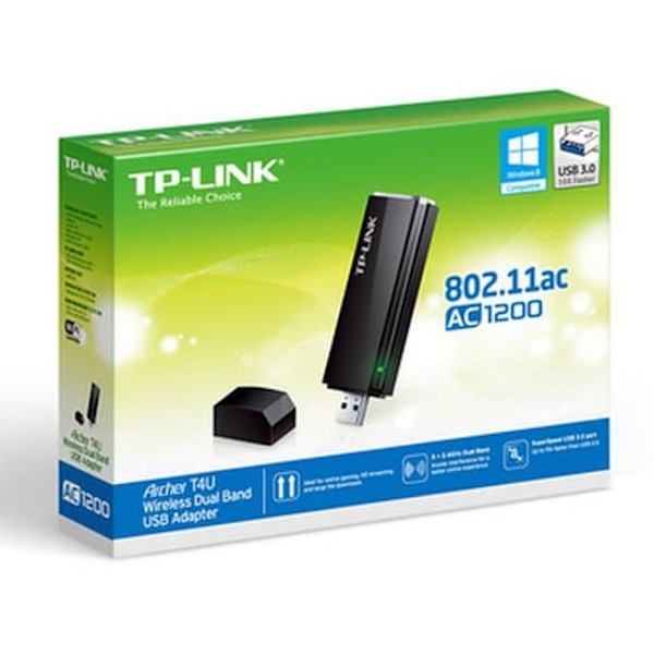 Tp-link Archer T4u Adapter Usb Double Band Ac1300 Sort