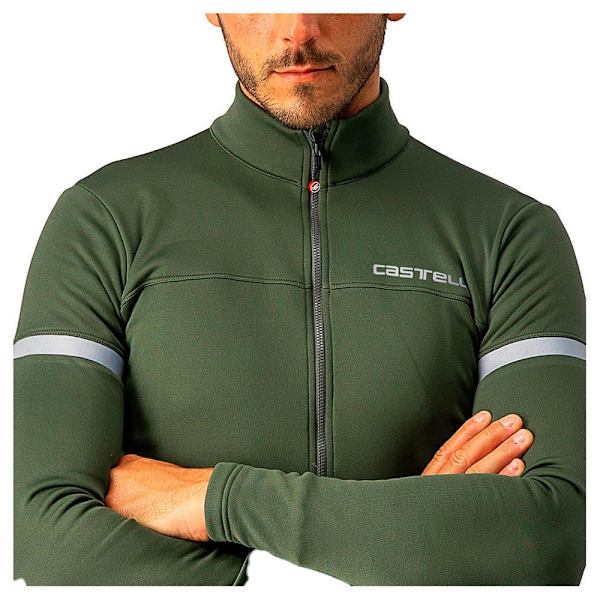 Castelli Langærmet Trøje Fondo 2 Fz Grøn XL Mand