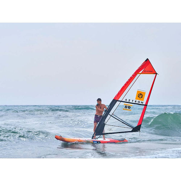 Aztron Soleil Windsurf 5.0 Rød,Hvid 5.0 m2
