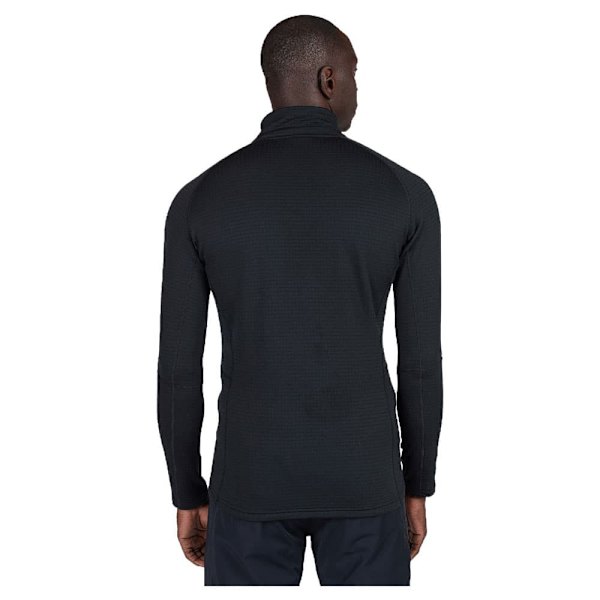 Rossignol Blackside Fleecejakke Med Halv Lynlås Sort XL Mand