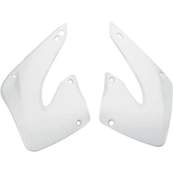 Ufo Radiatorskjolde Honda Cr 125 R 00 Hvid