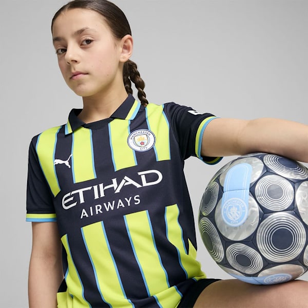 Puma Manchester City Fc Away Lyhythihainen T-paita  7-8 Years