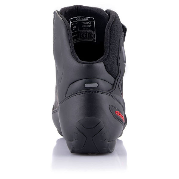 Alpinestars Motorcykel Sko Faster-3 Rideknit Sort EU 45 1/2 Mand