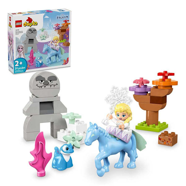 Lego Og Bruni In The Enchanted Forest Construction Game Elsa