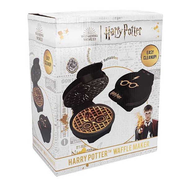 Uncanny Brands Lasit Ja Harry Potterin Säde Gofrera Musta
