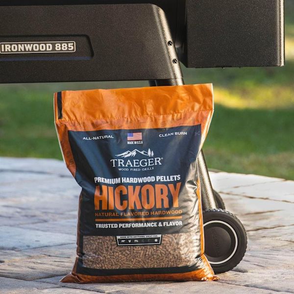 Traeger Pelletti Fsc Hickory 9kg Ruskea