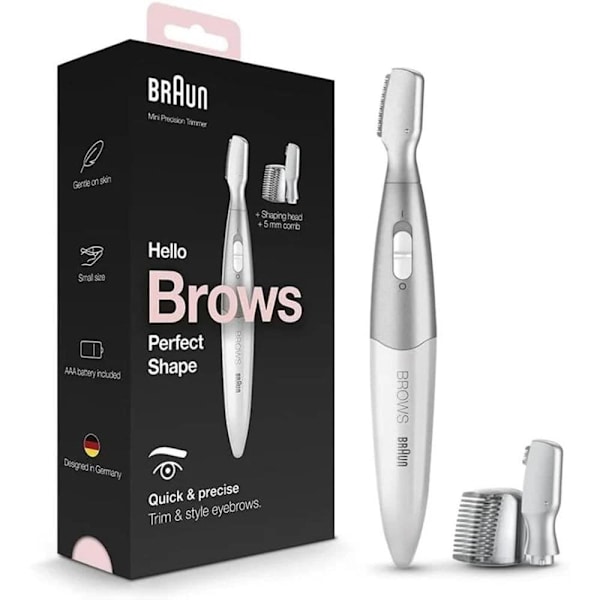 Philips øjenbryns Kropshårtrimmer Fg1106 Søvfarvet