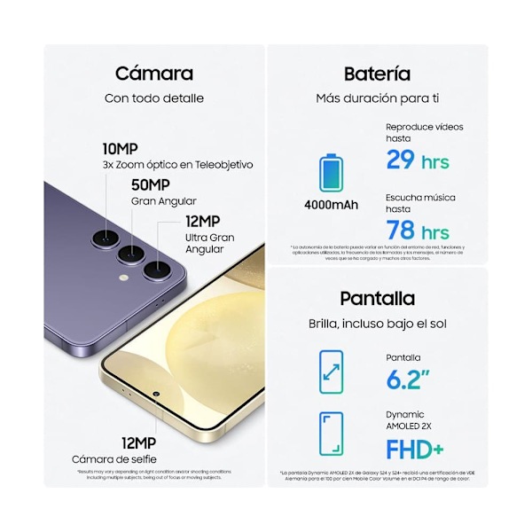 Samsung Galaxy S24 8gb/256gb 6.2´´ Dual Sim