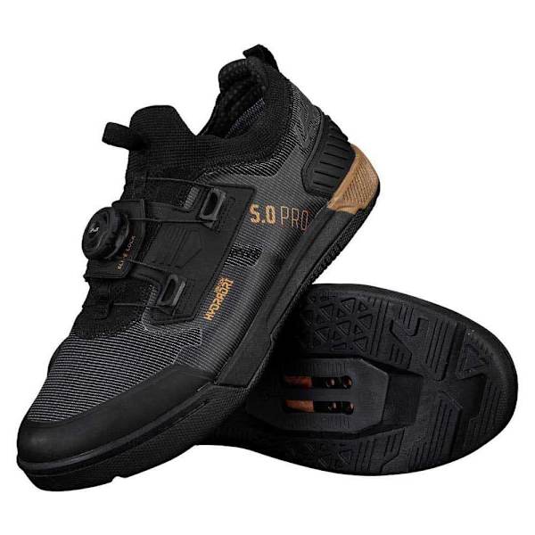 Leatt Hydradri 5.0 Proclip Mtb-sko Sort EU 45 1/2 Mand