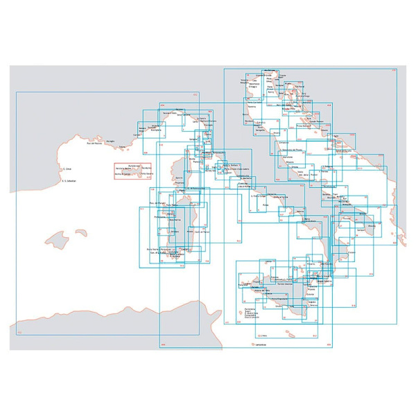 Istituto Idrografico Adrianmeri-joonianmeri Ine Kaaviot Mar Kirkas