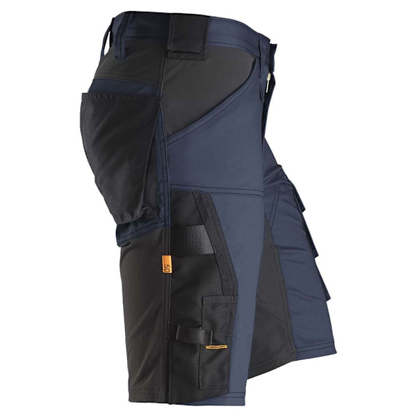 Snickers Workwear Lyhyet Joustavat Housut Allroundwork Musta 58