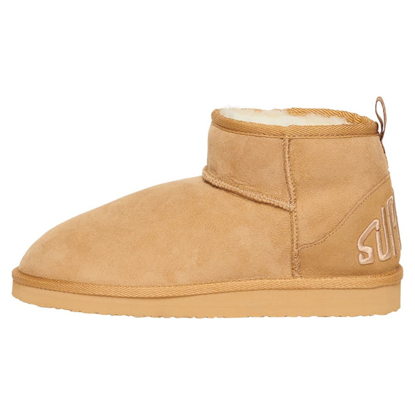 Superdry Suede Sherpa Mini Sne Støvler Beige EU 36-37 Kvinde