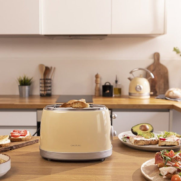 Cecotec Leivänpaahdin Toast&taste 800 Vintage 850w Musta One Size / EU Plug