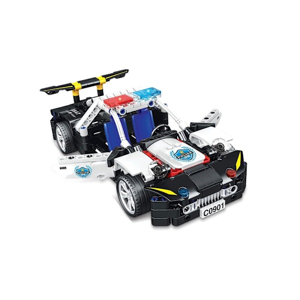 Giros Polisbilskonstruktionsspel Technic Swat Silver