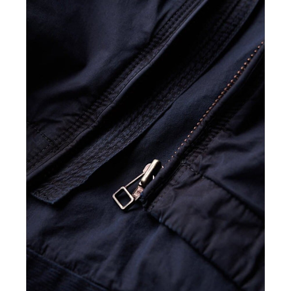 Superdry Lättviktsjacka Classic Harrington Blå L Man