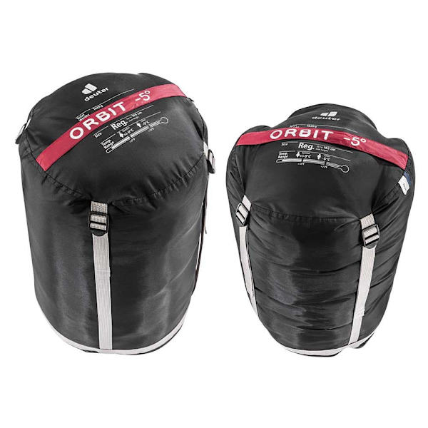 Deuter Makuupussi Orbit Punainen 74 x 175 x 47 cm / Right / Left Zipper