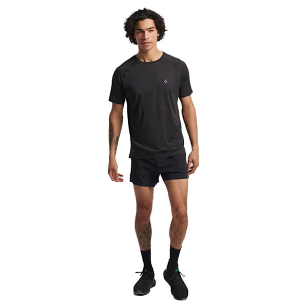 Superdry Shorts Run Race Sort XL Mand