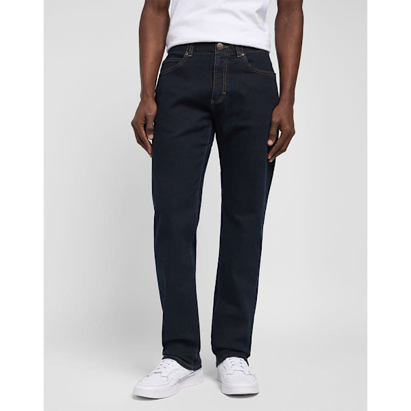 Lee Jeans Straight Fit Mvp Sort 42 / 34 Mand