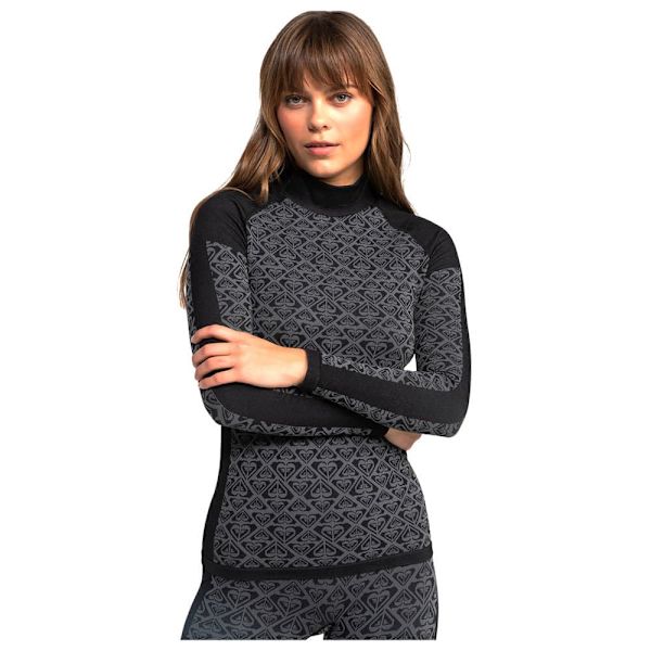 Roxy Seamless T-shirt Med Lång ärm Grå XS-S Kvinna