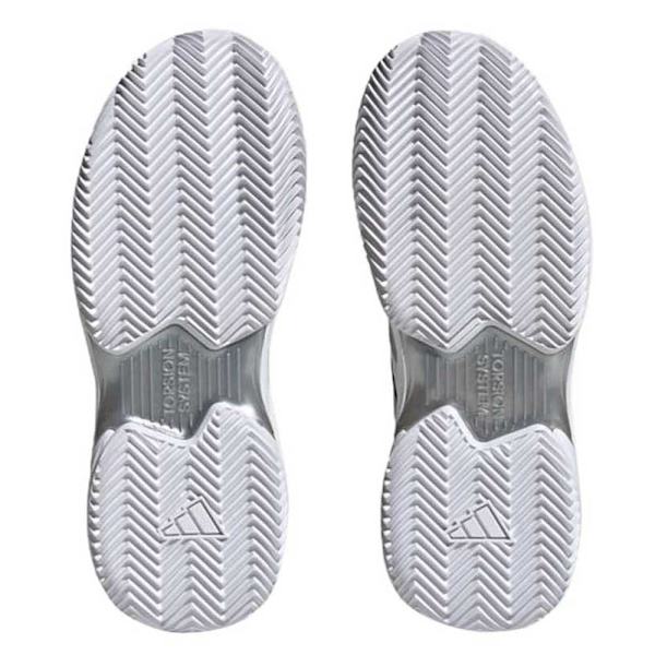 Adidas Alla Hovskor Courtjam Control Clay Vit EU 41 1/3 Kvinna