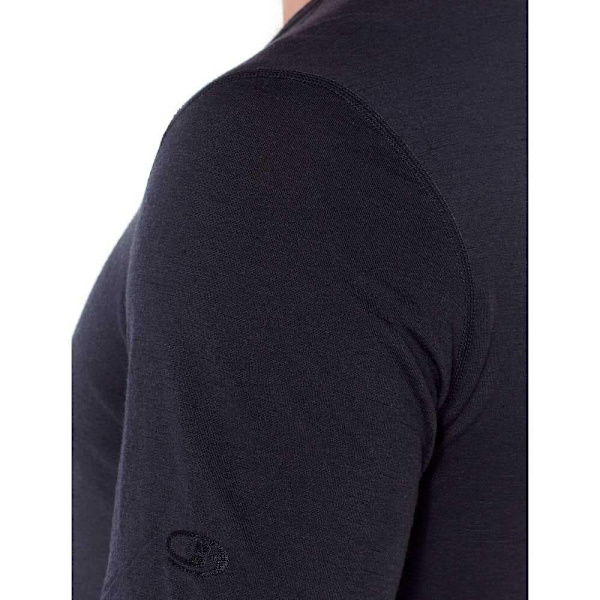 Icebreaker Baselag 200 Oasis Merino Sort M Mand