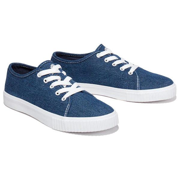 Timberland Skyla Bay Canvas Oxford Skor Blå EU 38 1/2 Kvinna