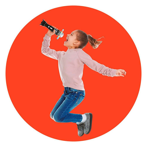 Deqube Mikrofon Bluetooth-skiva Karaoke Flerfärgad 3-6 Years