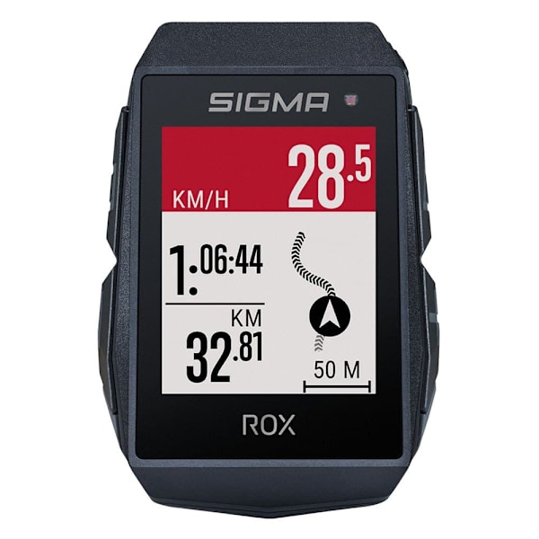 Sigma Cykelcomputer Med Sensorsæt Rox 11.1 Evo Sort