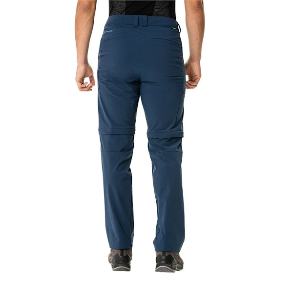 Vaude Farley Stretch Zip Off Ii Byxor Blå 46 / Regular Man