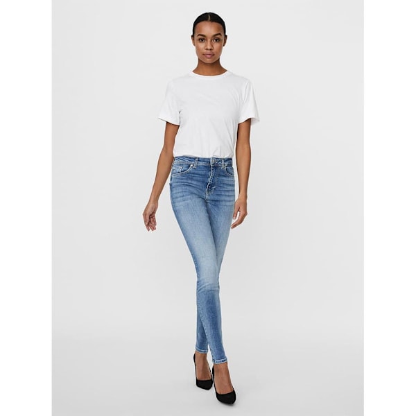 Vero Moda Jeans Med Høj Talje Sophia Skinny Fit Ri351 Blå L / 30 Kvinde