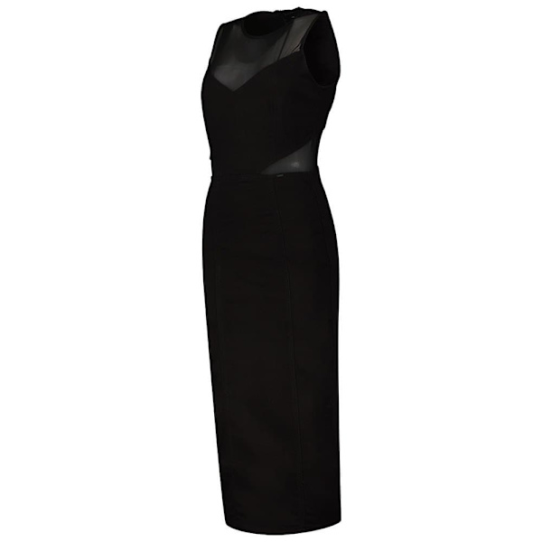 Salsa Jeans Kjole 21007359 Sort L Kvinde