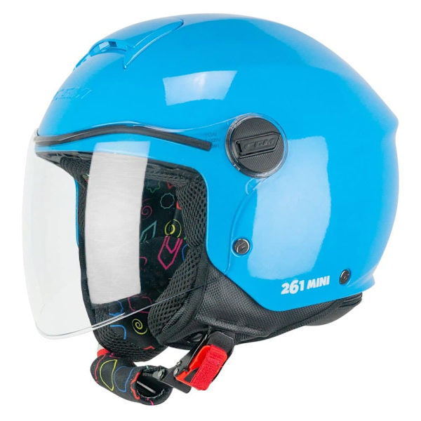 Cgm 261a Mini Mono Junior Öppen Hjälm Blå XS