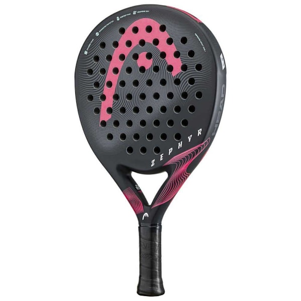 Head Racket Padel-maila Zephyr 2023 Musta