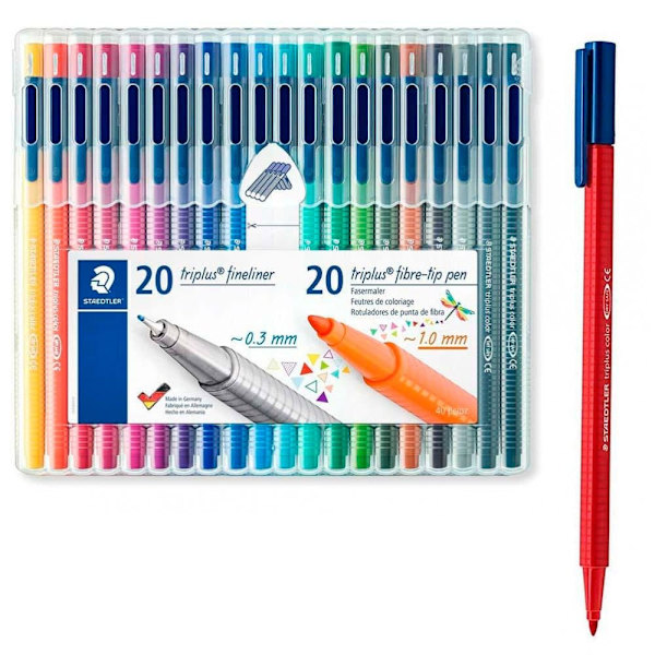 Staedtler Sag 40 Triplus Fineliner Triplus Fineliner Markører