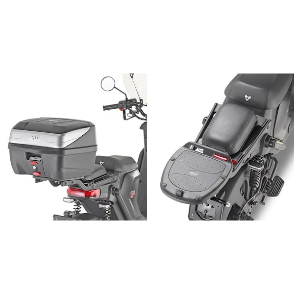 Givi Monolock® Niu Mqi Gt 21 Takaosa Sovitus Musta