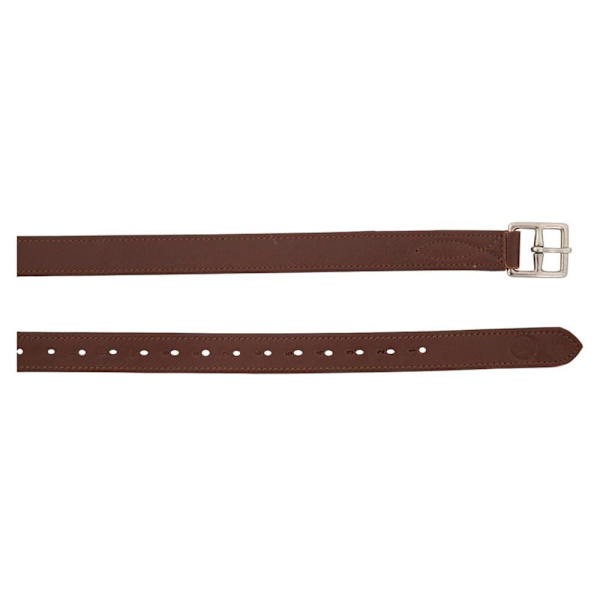 Br Nylon+mjuk Stigbyglar Leathers 1´´ Brun 160 cm