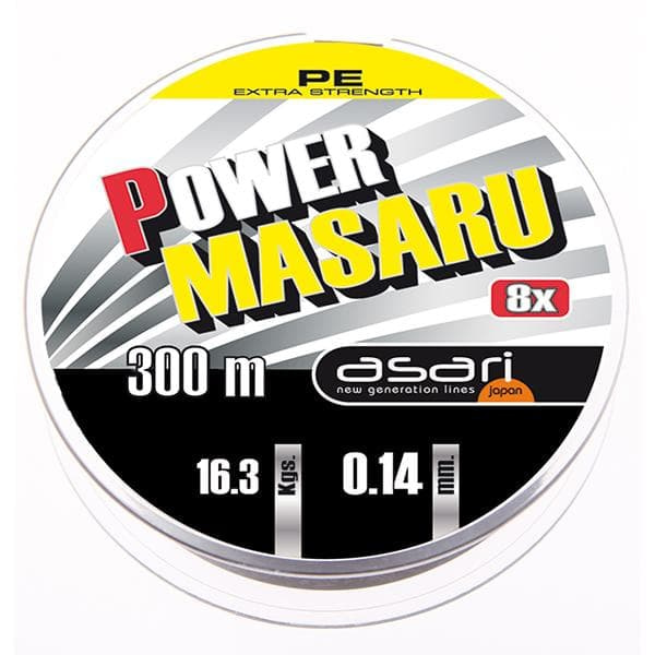 Asari Linja Power Masaru 300 M Vihreä 0.100 mm