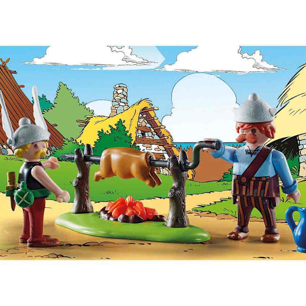 Playmobil Bankett De La Village Astérix: Flerfärgad