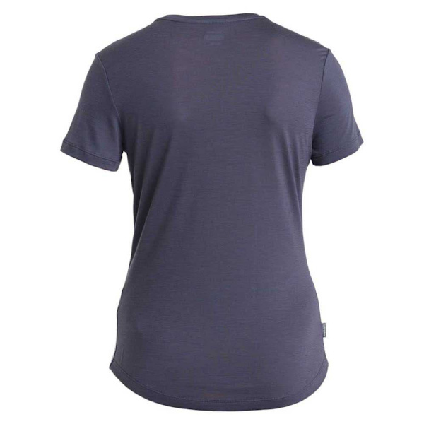 Icebreaker Kortärmad T-shirt Merino 125 Cool-lite Sphere Iii Peak Quest Grå S Kvinna