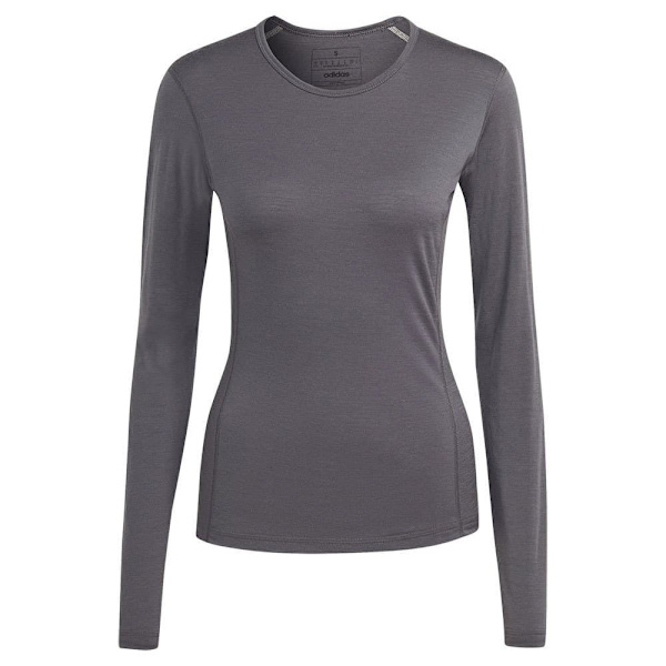 Adidas Langærmet T-shirt Xperior Merino 200 Baselayer Grå L Kvinde
