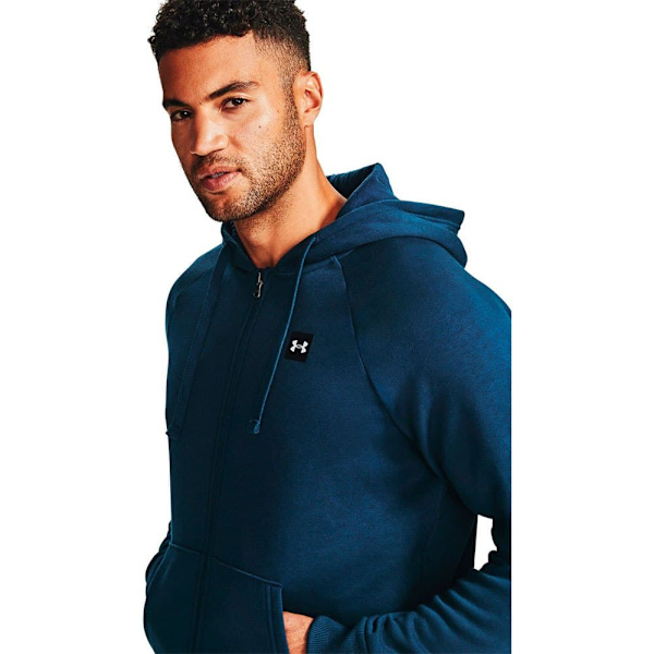 Under Armour Rival Fleece Fz 1 Tröja Med Huva Blå M / Regular Man