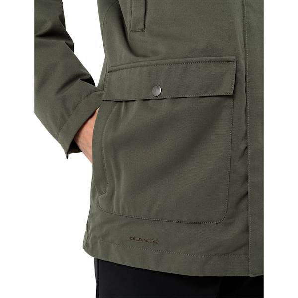 Vaude Manukau Ii Long Jakke Grøn L Mand