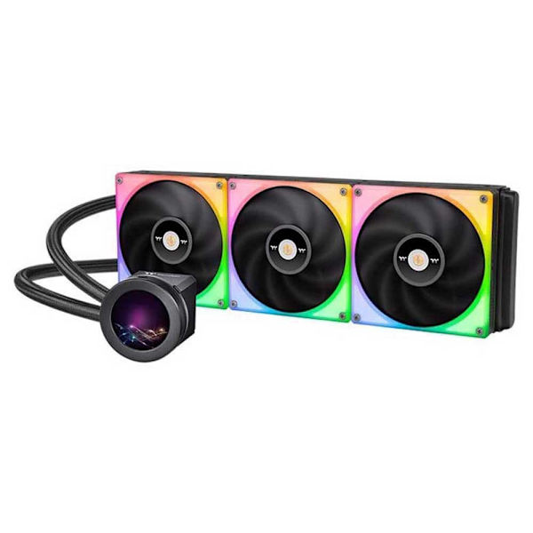 Thermaltake Nestejäähdytyssarja Toughliquid Ultra 420 Rgb Cpu Liquid Aio Monivärinen musta
